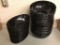 PLASTIC SERVING BOWLS
