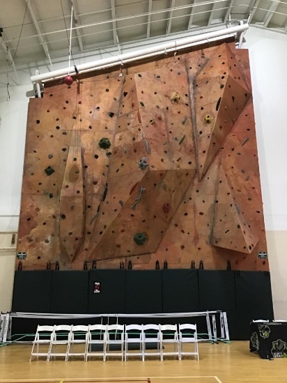 ROCK CLIMBING WALL