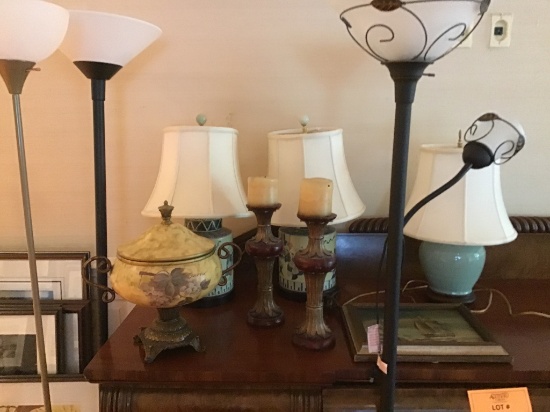 LAMPS & DECORATIVE ITEMS