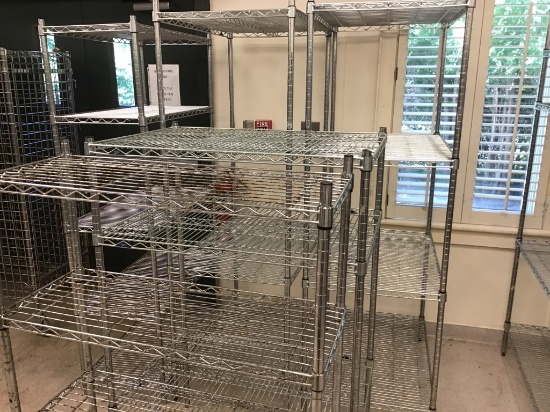 WIRE STORAGE SHELVES