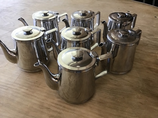 STAINLESS STEEL TEA POTS
