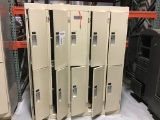 10 COMPARTMENT LOCKER UNIT