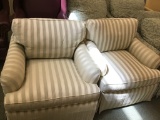 UPHOLSTERED ARM CHAIRS