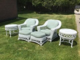 WICKER PATIO SUITE