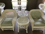 WICKER PATIO SUITE