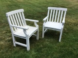 WEATHEREND ARM CHAIRS