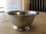 STAINLESS STEEL PEDESTAL FOOTED BOWL