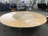 ROUND SECTIONAL BANQUET TABLE