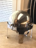 ROUND ROLL TOP CHAFING DISH