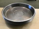ROUND STAINLESS STEEL FOOD PAN