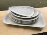 ASSORTED SERVING PLATTERS