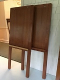 (2) FOLDING EASEL BOARDS