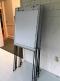(5) FOLDING EASEL WHITE BOARDS