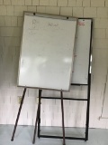 (2) FOLDING EASEL WHITE BOARDS