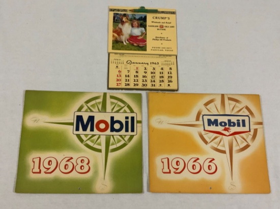 3 Phillips 66 and Mobil Calendars