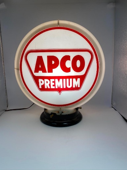 APCO Premium Gasoline Pump Globe