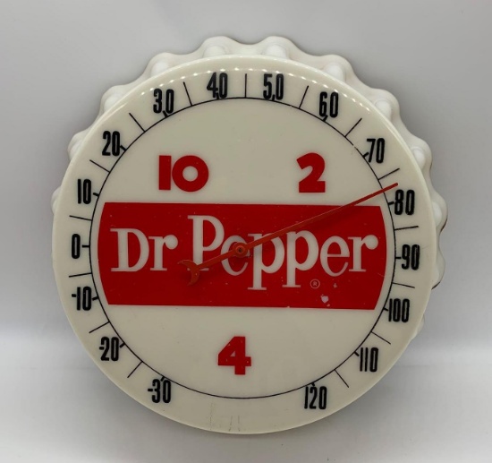 Dr. Pepper 10-2-4 Bottle Cap Thermometer