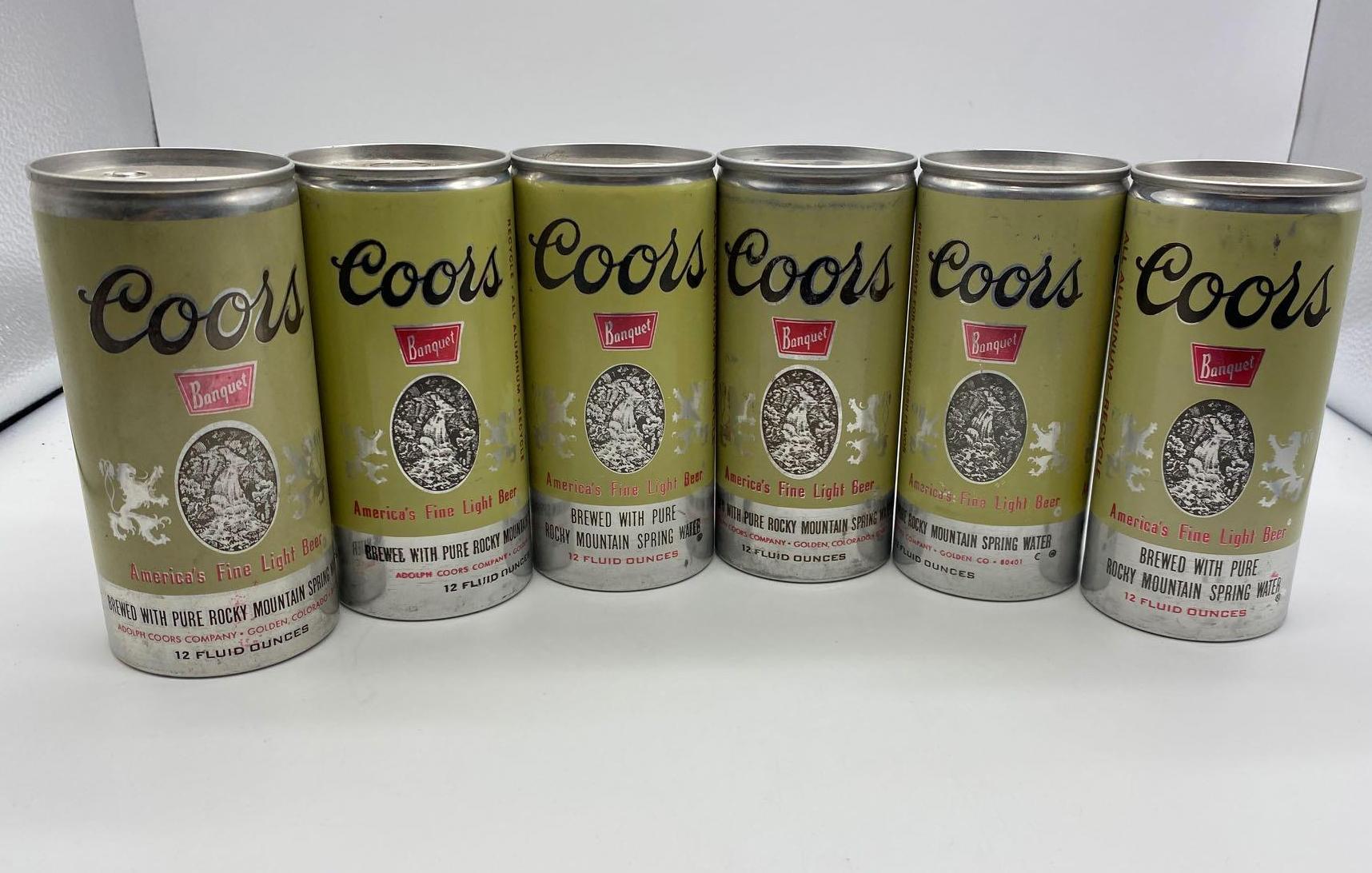 Coors Light Vented Can