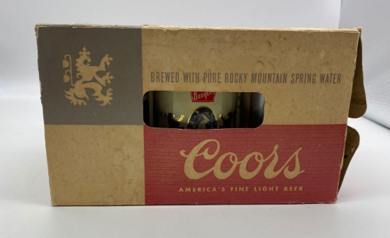 Coors Six Pack Cans w/ Carton