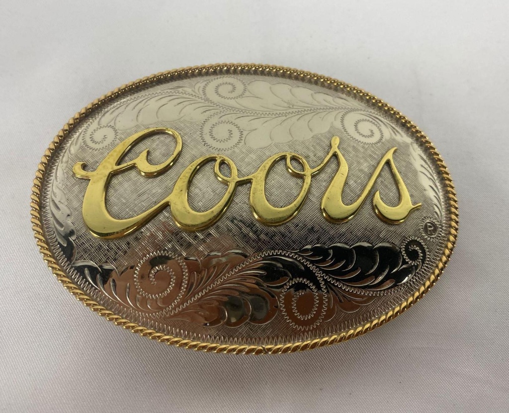 Coors Belt Buckle NOS | Art, Antiques 