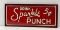 Drink Sparkle 5 Cent Punch Sign