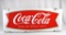 1950's Coca-Cola Porcelain Fishtail Sign 44