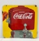 1941 Coca Cola Porcelain Fountain Sign GRAPHIC
