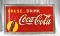 1939 Pause Drink Coca-Cola Sign