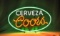 Coors Oval Cerveza Neon Sign