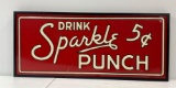 Drink Sparkle 5 Cent Punch Sign