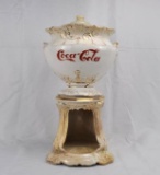 c. 1896 Ceramic Urn Coca-Cola Fountain Dispenser