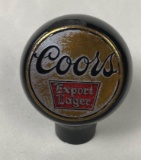 Coors Brand Export Knob Style Plastic Beer Tap