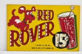 Red Rover 15 Cents Sign NOS Very Graphic