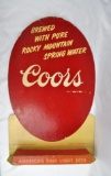 Early Coors Point of Sale Display