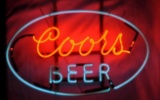 1930's Coors Beer Window Neon NOS w/ Original Box RARE