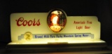 1940's Coors Neon and Motion Lighted Sign