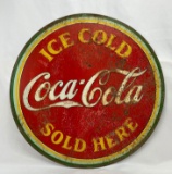 Coca-Cola Ice Cold Sold Here Sign