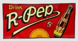 Drink R-Pep 5 Cent Sign w/ Bottle