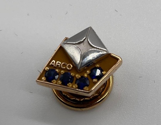 ARCO Service Pin w/ 4 Sapphires