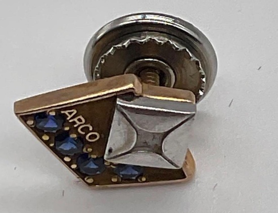 ARCO Service Pin w/ 4 Sapphires