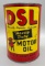 Graphic DSL Quart Oil Can