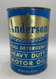 Anderson Heavy Duty Quart Oil Can w/ Farmer
