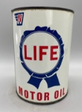 Life Motor Oil Quart Can