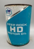 Kerr McGee/Deep Rock H.D. Quart Oil Can