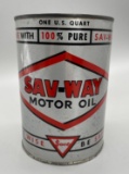 Sav-Way Quart Oil Can