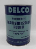 Delco Transmission Fluid Quart Can w/ United Motors Logo