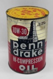 Penn Drake Hi Compression Quart Oil Can