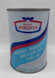 William Penn Super Premium Motor Oil Quart Can