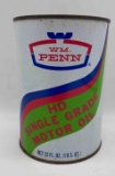 William Penn Single Grade HD Motor Oil Quart Can