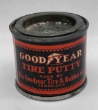 Early Goodyear Tire Putty Can